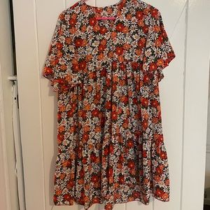SHEIN floral mini dress